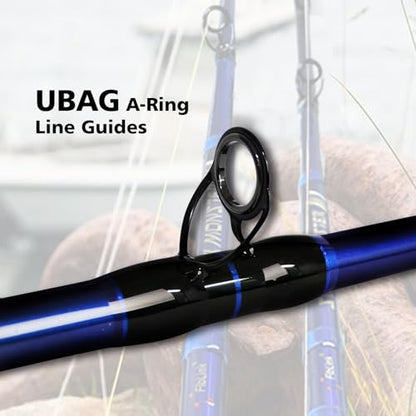 Fiblink Surf Spinning Fishing Rod Carbon Fiber Travel Fishing Rod(9-Feet &11-Feet & 12-Feet & 13-Feet & 15-Feet) - style: 3 Pc - 11' -Cast