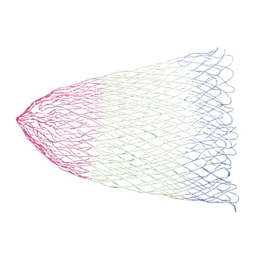 MOMOJIA Folding Fishing Net Folding Nylon Landing Dip Net Replacement Nettings Sturdys Meshs Net Outdoor Fishing Accessorys