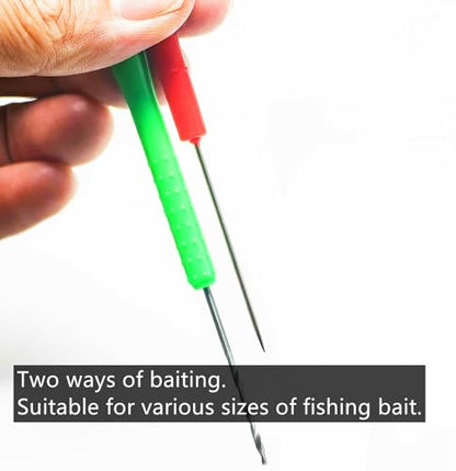 Baiting Needle for Carp Bait Rig: 8-in-1 Hair Rig Making Tool Kit Carp Fishing Equipment