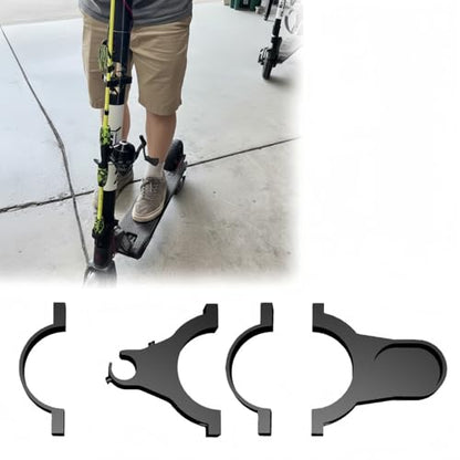 Scooter Fishing Rod Holder Compatible with GoTrax GX2/G2, Universal Quick-Release Mount for Spinning, Baitcasting & Fly Rods, Lightweight Adjustable Fishing Gear Accessory for Electric Scooters