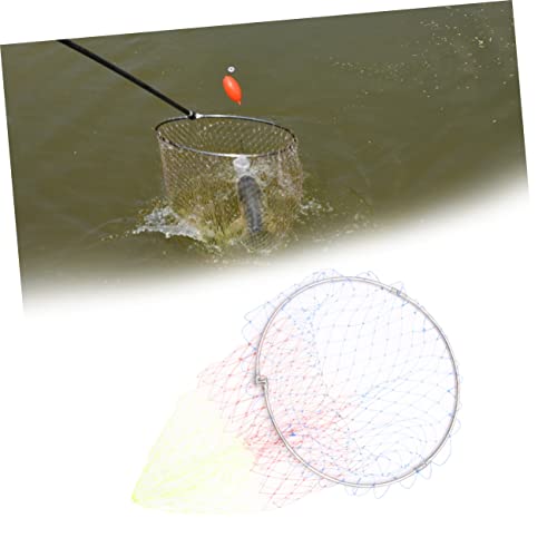 GALPADA Fishing Accessories Steel Fishing Net Castnet for Soft Mesh Net for Catching Fish and Shrimp