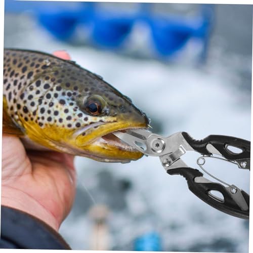 LIOOBO Trout Fishing Gear Tool of Fish Hook Remover Fish Controller Large Hook Remover Small Pliers for Anglers