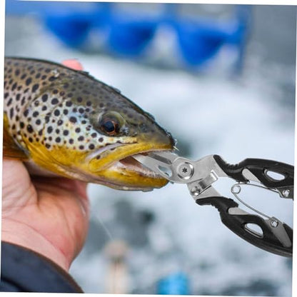 LIOOBO Trout Fishing Gear Tool of Fish Hook Remover Fish Controller Large Hook Remover Small Pliers for Anglers