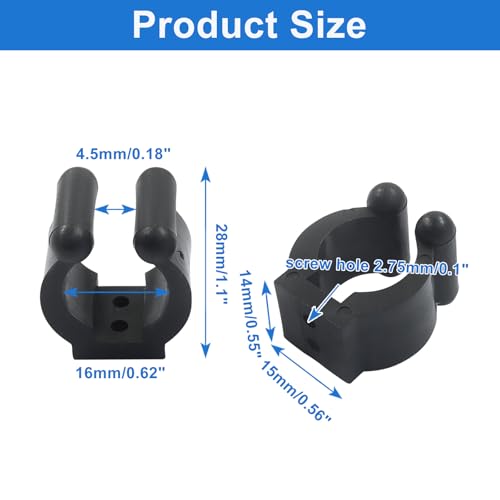 Fishing Rod Clips - size: 20PCS