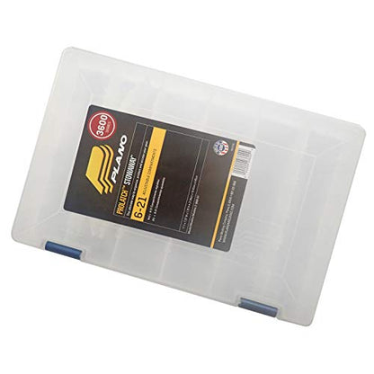 Plano Molding 23600-01 Stowaway with Adjustable Dividers, White (PLA-2360001) - size: Single Pack, style: 3600