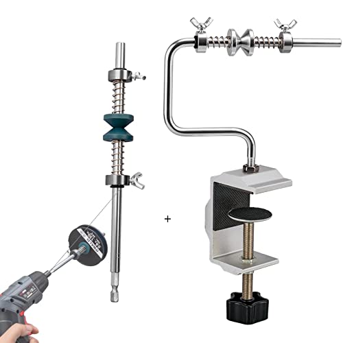 THKFISH Fishing Line Spooler Fishing Line Winder Spooler Fishing Accessories Adjustable Stable Portable Fishing Line Spooler/Fishing Line Remover - color: A -Long- Line Spooler +C- Line Remover