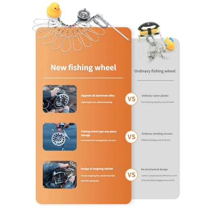 Live Fish Holder Stringer with Stainless Steel Chain and Reel Tackle Fishing Holder Buckle Set with Reel - color: 5 buckles, size: 5m