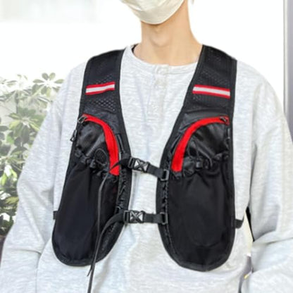Fishing Vest Mesh Breathable Hiking Jacket for Running Climbing