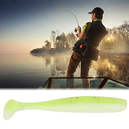 20PCS Soft Plastic Fishing Lures Paddle Tail Swim Baits Kit 7.5cm for Bass, Trout, Walleye, Crappie – Soft Bait Lure Kit