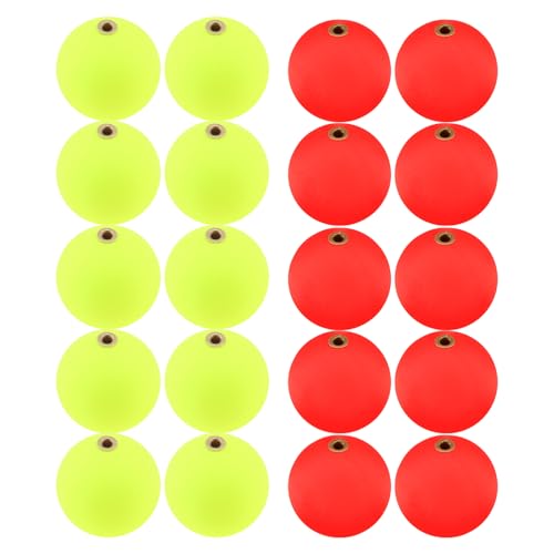 20pcs Fishing Bobber Foam Slip Bobbers, Slip Foam Floats Fishing Float, Buoy Floats Rig Stoppers for Crappie Trout Bass Panfish Walleyes