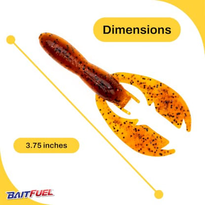 BAITFUEL Baby PACA Craw - color: Natural Craw