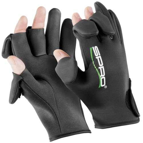 Spro - Wicked Weather Wear Gloves Finger Slits Gray XL (SWWWGFS-Gry-XL)