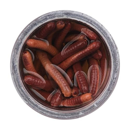 Berkley Gulp! Alive! Fat Floating Trout Worm Fishing Soft Bait - color: Nightcrawler