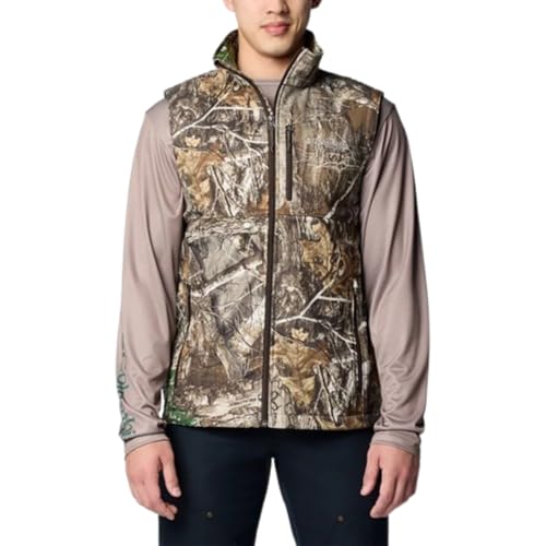 Columbia mens Phg Ascender II Softshell Vest - color: Realtree Edge, size: Large