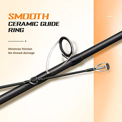 BERRYPRO Surf Spinning Fishing Rod Graphite Spinning Rod - size: 11'-Spinning-2pc