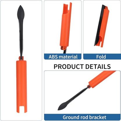 Universal Fishing Rod Holder,Detachable Surf Casting Spincast Rod Racks,Ground Inserted Support Bracket Accessory for Fishing