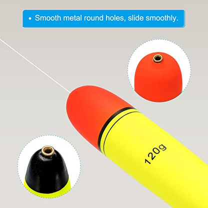 PATIKIL Fishing Slip Bobbers EVA Fishing Float for Saltwater Freshwater Fishing - style: 4.2oz