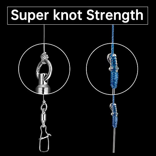 Rikimaru FC 100% Fluorocarbon Pure Shock Resistant, Sinks Faster Than Mono, Leader Material, 2LB-150LB - color: Clear, size: 50Yards-10LB