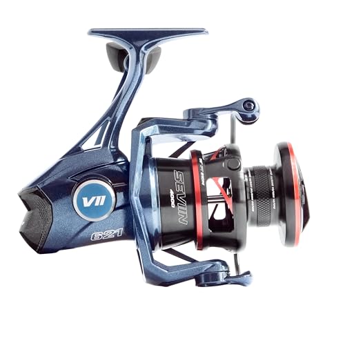SEVIIN GSW Saltwater Spinning Reel - Engineered for Ultimate Durability, Corrosion Resistance & Dependability in Harsh Saltwater Conditions, Smooth Operation & Elite Performance - style: 4000 W/ 6.0:1 Gear Ratio