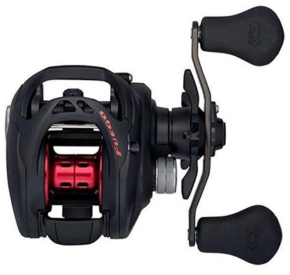 Daiwa Fuego CT Low Profile Baitcasting Reel – Aluminum CT Frame, Air Rotation System & Magforce Braking, Left/Right Hand Options - size: FGCT100HS