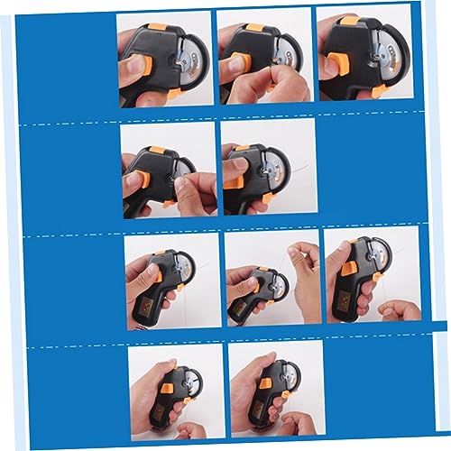 BESPORTBLE Electric Fishing Hook Tier Device Automatic Abs Tool for Quick Knot Tying No Battery Needed for Lure Fishing Avoids Hand Injury and Line Damage