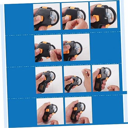 BESPORTBLE Electric Fishing Hook Tier Device Automatic Abs Tool for Quick Knot Tying No Battery Needed for Lure Fishing Avoids Hand Injury and Line Damage