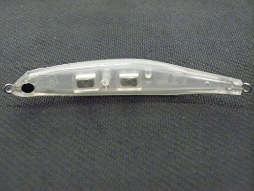 10 Blank Unpainted Minnow Crankbait Topwater Lipless Jerkbait Fishing Lures V3 - color: UPW624P10