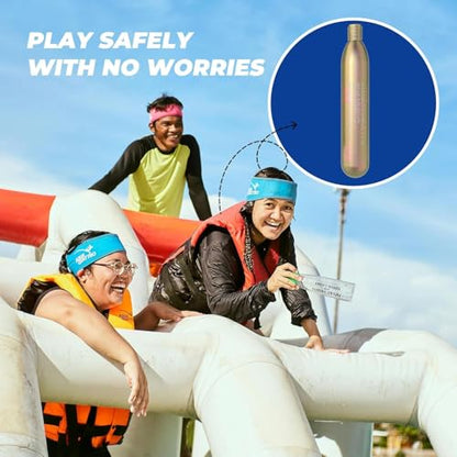 33G Co2 Cartridge Cylinder for Life Vest, Accessory for C02 PFD Rearming Kit, for Auto/Manual Inflating Life Jacket, for Adult, Used for Fishing, Surfing, Sea/Ocean Activities