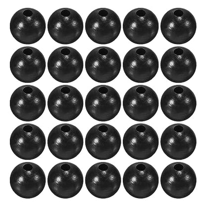 M METERXITY Glow Fishing Beads - Plastic Luminous Round Soft Bait Egg Lure Rig Apply to Outdoor Tackle Tool - size: 8mm