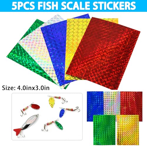 Blank Fishing Lure Kit,Unpainted Popper Plug Lures DIY Crank Bait Set Fishing Pliers Treble Hooks 3D/4D Lure Eyes Bait Sticker Split Rings,Fish Tackle Accessories Kits - color: Lure Kit-352pcs