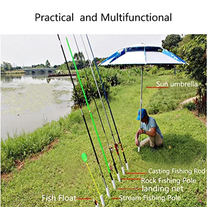 Rod Pole Holders for Bank Fishing，Fishing Rod Holder Ground，Fishing Holder Stand，with Copper Fishing Rod Alarm Bell
