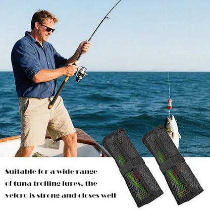Fishing Tackle Bag Pouch Portable Foldable Waterproof | Trolling Lure Tackle Box Storage Gear for Anglers, Beginners, Enthusiasts, Kayak, Husband, Angler, Beginner, Enthusiast,