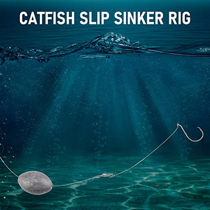 Dr.Fish Egg Sinker Lead Fishing Weights Oval Shaped Catfishing Weights Bank River Freshwater Saltwater Fishing Bass Casting - size: 1/8oz-20 Pack