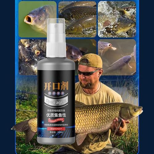 Fishing Scent | 100ml Additive Enhancer Liquid | Fish Attractant Liquid,for Reservoirs Lakes Rivers Freshwater Sports Outdoors Trout Cod Carp Bass