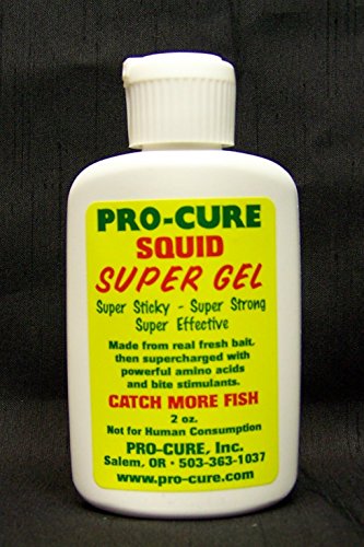 Pro-Cure Squid Super Gel, 2 Ounce | one of the most widely eaten baits that swim. Squid is a must!