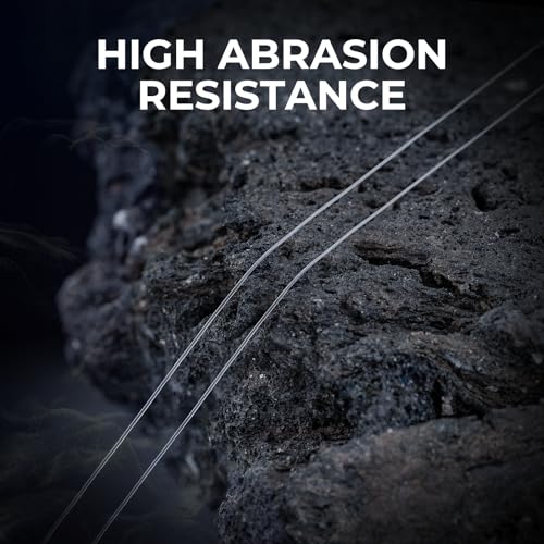 KastKing Kovert 100% Fluorocarbon Fishing Line - Clear Fishing Leader, High Sensitivity, Strong Knot Strength, Shock & Abrasion Resistant, Extreme Clarity, Ultra-Low Visibility, Fast Sinking - color: Kovert Classic (Durable & Abrasion Resistant）, size: 10