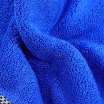 Homoyoyo 2pcs Non-Slip Quick-Dry Fishing Towels with Clip, Microfiber Sweatproof Rod Maintenance and Hand Drying Towels for Outdoor Camping, Gym, and Angler Use