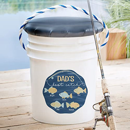 Let's Make Memories Seated Fishing Pail - for Him - size: Adult, style: Best Catch