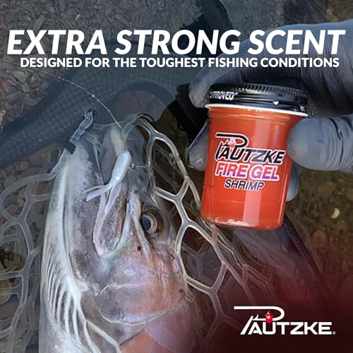 Pautzke Fire Gel Bait Scent Fishing Attractant, Long-Lasting Fish Scent Gel, Freshwater Saltwater Compatible, Strong Scent Trail, Easy Apply Lure Enhancer - color: 3-Crappie