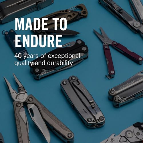 LEATHERMAN, Bond, 14-in-1 Lightweight Multi-tool for Camping, Hiking & Everyday Carry (EDC), Made in USA, Mossy Slate - color: Mossy Slate
