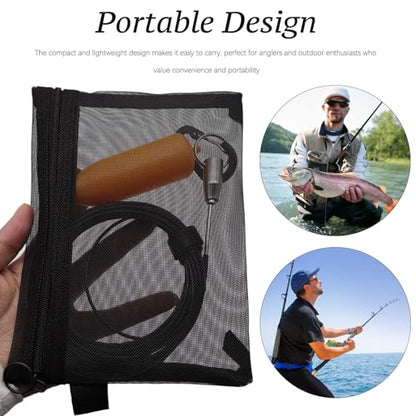 Fish Stringer with Snaps, Stainless Steel Fishing Lock Snap for Freshwater and Saltwater Anglers, Kayak Boat Fishing, Outdoor Enthusiasts - size: 2M