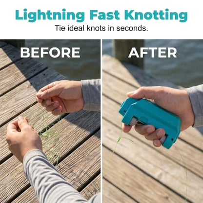 Automatic Fishing Knot Tying Tool, 2026 New Easy Cast Knot Tying Tool, Portable Electric Lure GT Knotter for Anglers