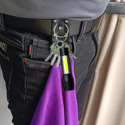 Glove Clips for Work Glove Holders Belt Tool Clip Black Tool Belt Clip Suitable for Towels, Gloves, Flashlights, Keys and Other Items