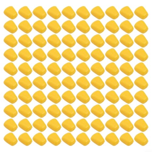 Soft Silicone Floating Carp Bait Set, Artificial Corn Fishing Lures for Freshwater and Sea Fishing, 100pcs