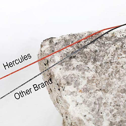 HERCULES Cost-Effective Super Strong 4 Strands Braided Fishing Line 6LB to 100LB Test for Salt-Water, 109/328 / 547/1094 Yards (100M / 300M / 500M / 1000M), Diam# 0.08MM - 0.55MM, Hi-Grade - color: Camouflage, size: 6LB(2.7KG)-0.08MM-1094YDS(1000M)