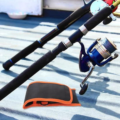 Oxford Fishing Gear Storage Bag Thickened Universal Soft Bait Tackle Organizer Portable Fishing Tool Pouch for Camping and Outdoor Use