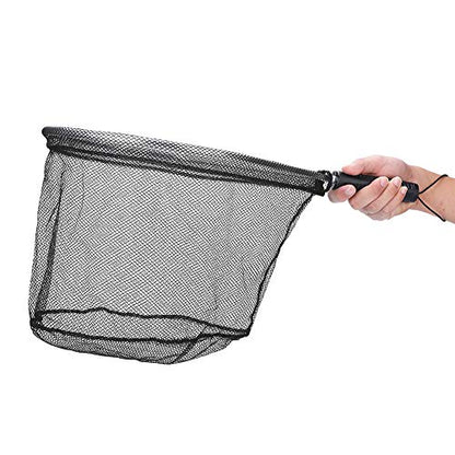 Fishing Landing Net - Fishing Net Fish Catching or Releasing Net for Fly Fishing Kayak Boating Trout Fishing Tools and Accessories