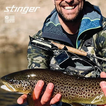 MAVRK USA Fly Fishing Reel | Large Arbor Closed Cage & Micro Reels | Euro Nymph & Floating Line | Ultra Lightweight, High Capacity, CNC Machined, Smooth Drag System - style: Stinger Euro Nymph