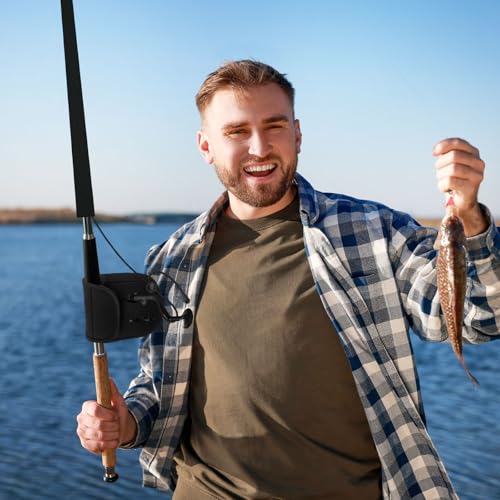 Fishing Spinning Reel Cover and Neoprene Fishing Rod Sleeve Reel Protective Case Pouch Bag Rod Sock for Casting Trolling Spinning Rods - size: Fit 2000-3000 Series