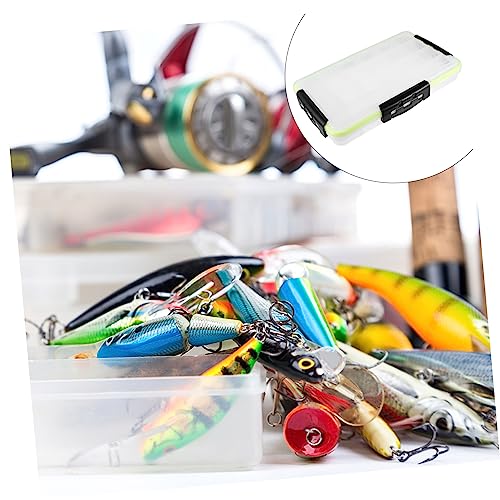 BESPORTBLE Sided Lock Lure Storage Box Watertight Tackle Organizer Fishing Tackle Case
